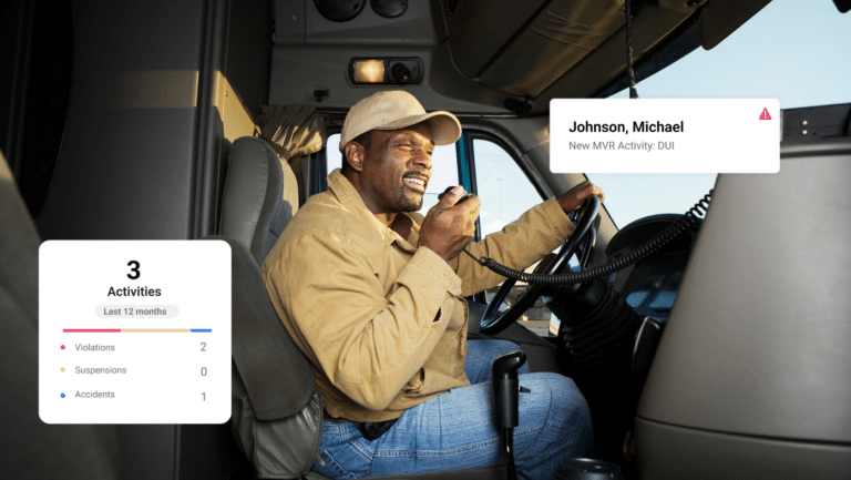 Avoid These Top FMCSA Violations with MVR Monitoring