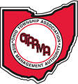 Logo of the Ohio Township Association Risk Management Authority, featuring the organization’s name inside an outline of the state of Ohio.